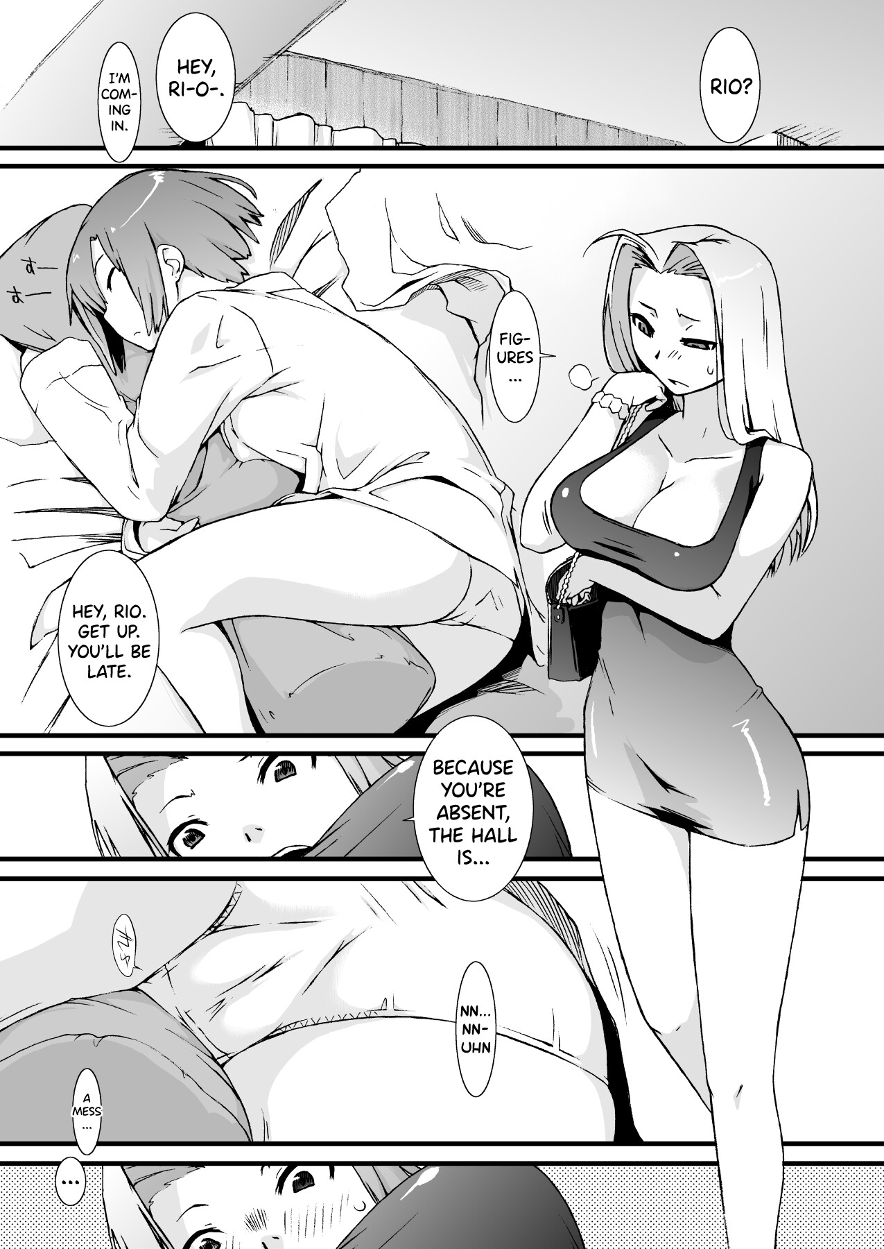Hentai Manga Comic-Rio and her naughty friends-Chapter 1-2-3